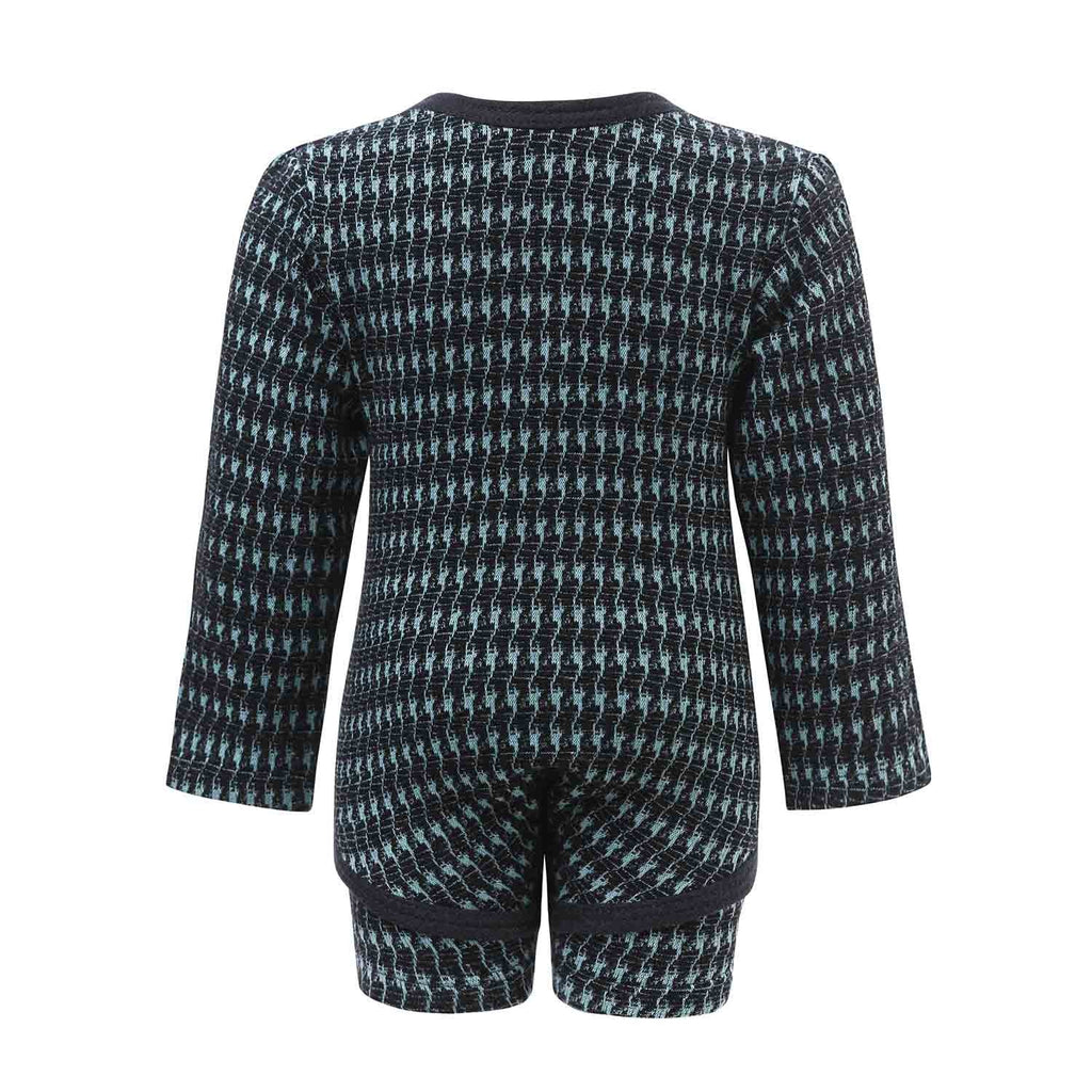 PRELOVED Black and Blue Bodysuit, 1 year-2