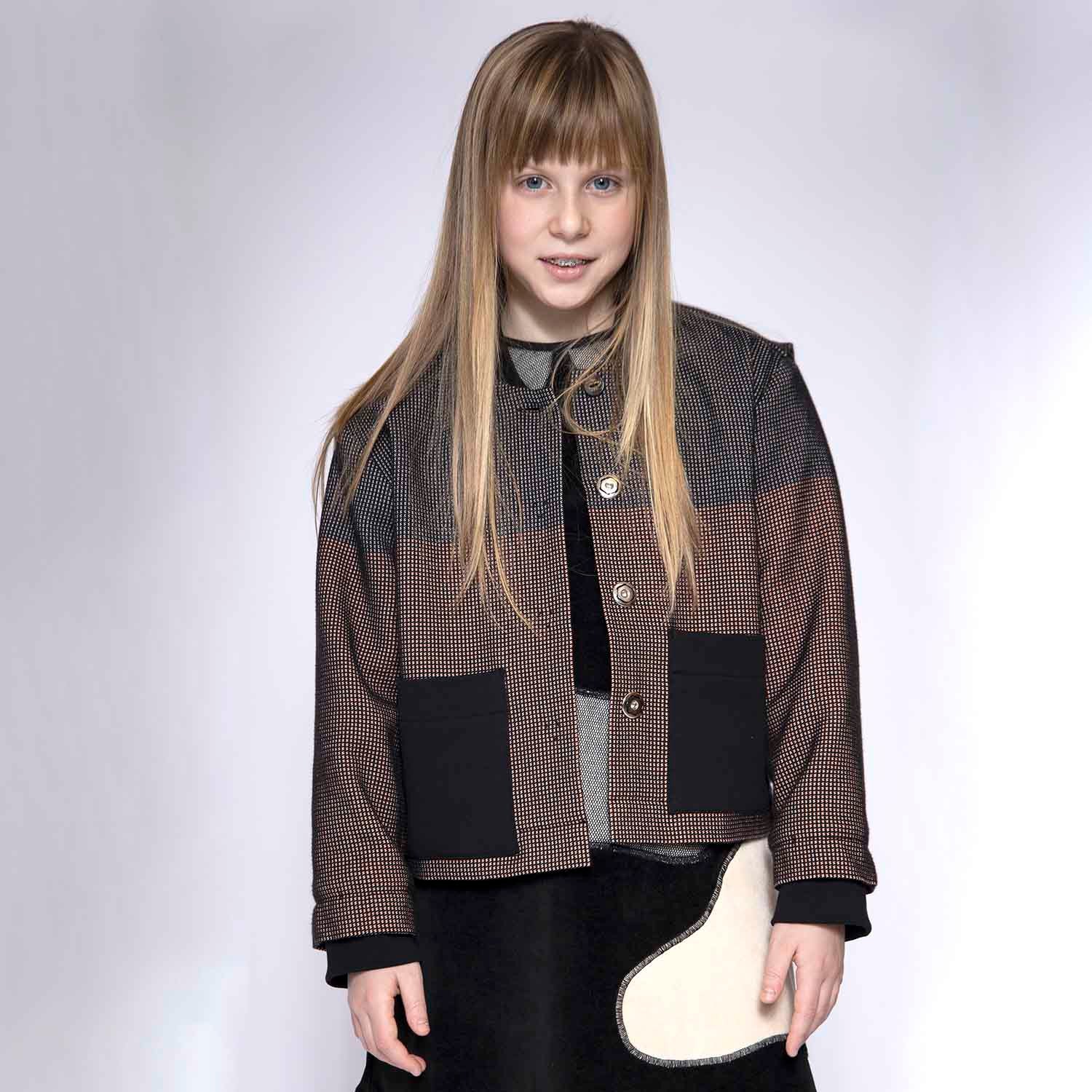 Multicolored Bomber Jacket