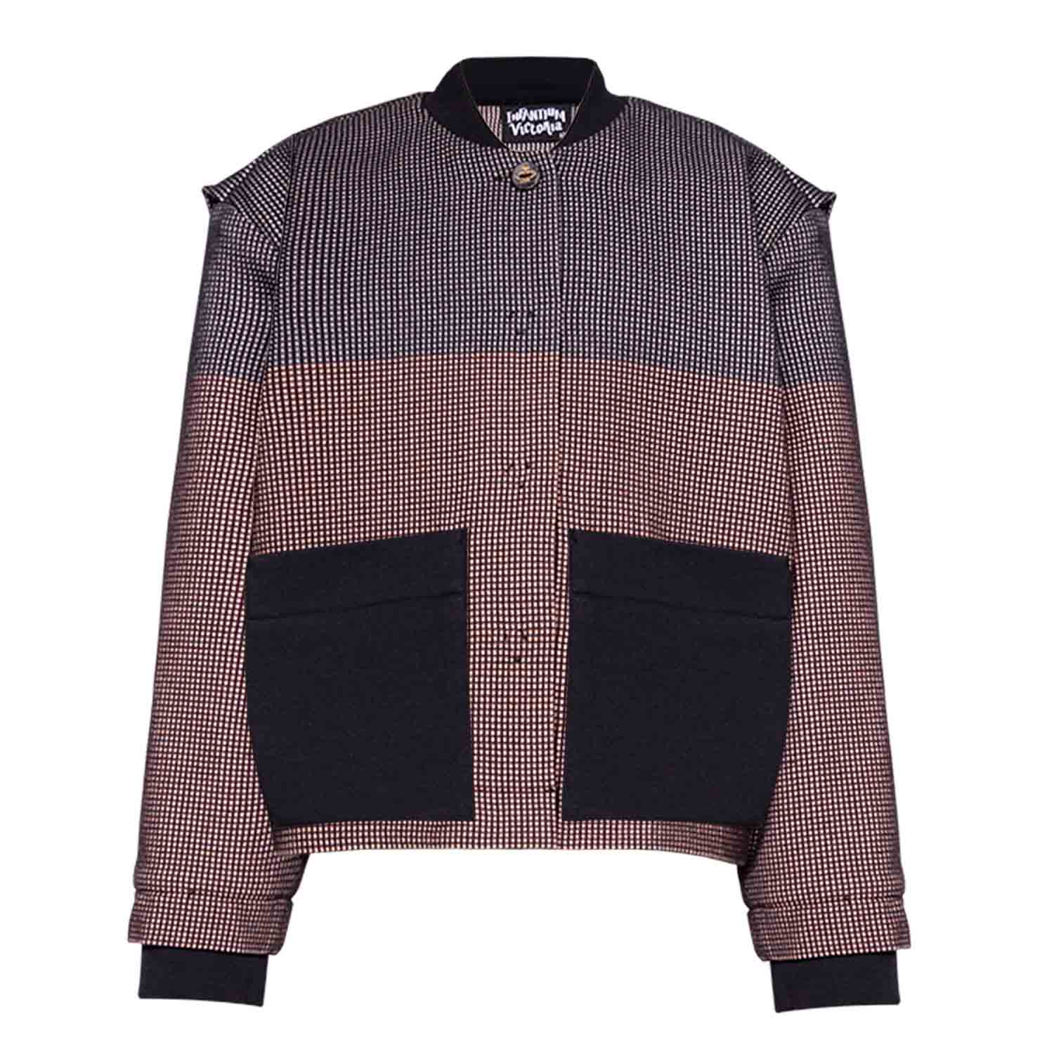 Multicolored Bomber Jacket