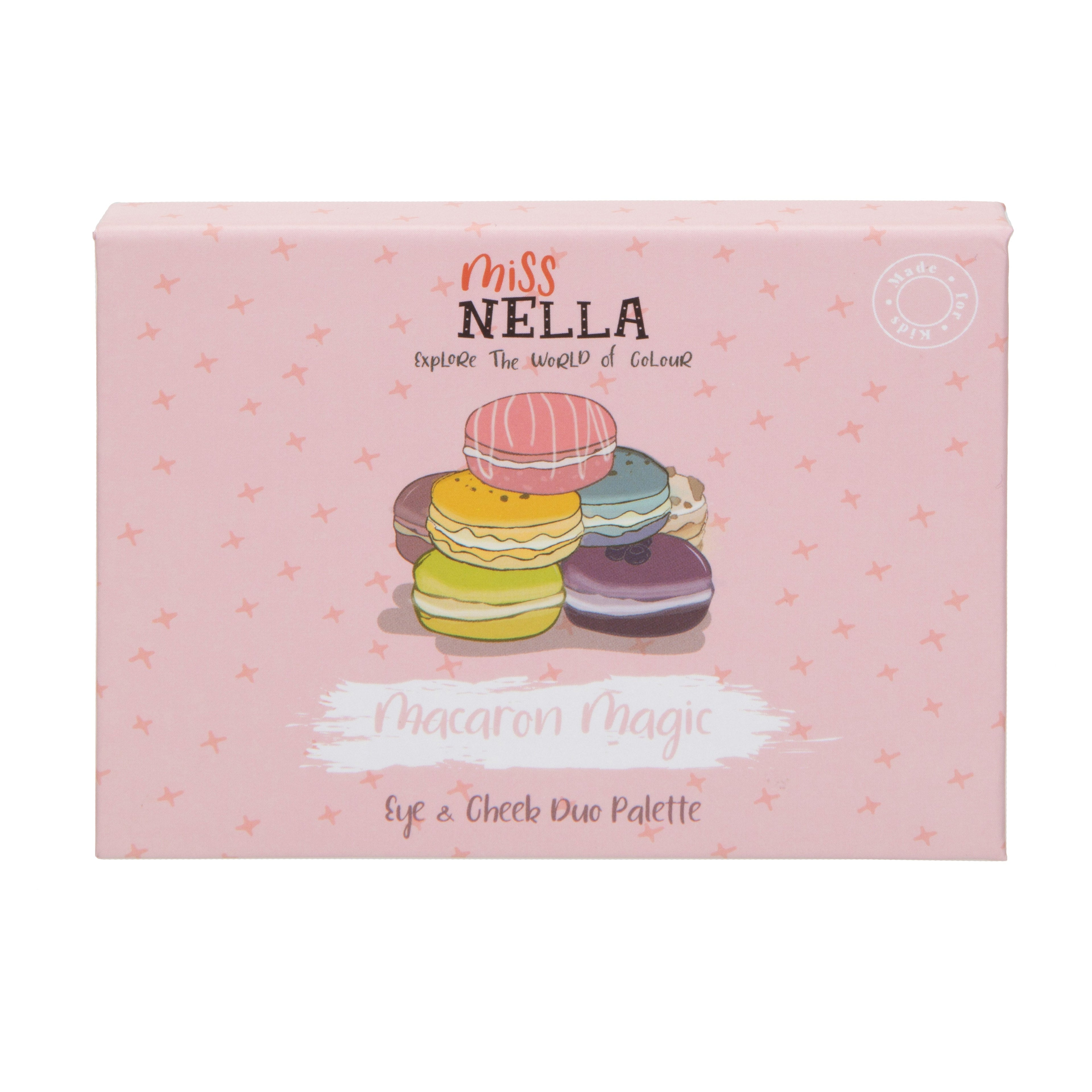 Miss Nella - Eye and Cheek Macaron 2-Piece Palette-1