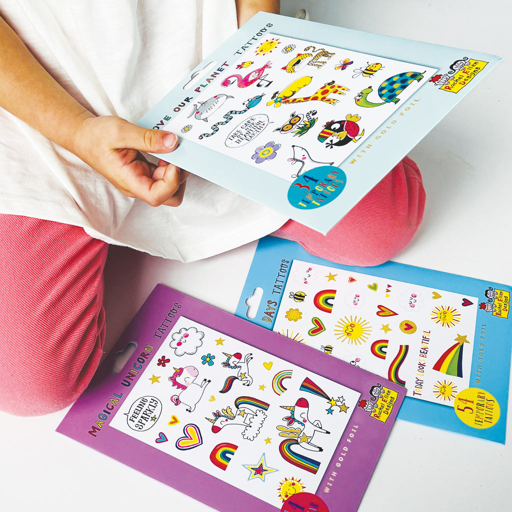 Rachel Ellen - Love Our Planet Kids Temporary Tattoos-4