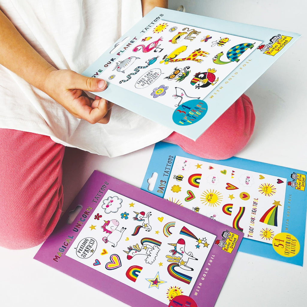 Rachel Ellen - Spooky Halloween Kids Temporary Tattoos-4