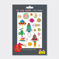 Rachel Ellen - To The Moon Children's Temporary Tattoos-0