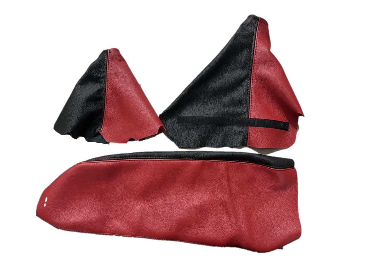 1997 - 2004 Chevy Corvette C5 Console Lid Cover Set Includes Shift and Emergency Brake Boot (Compatible With Manual Transmision)-4