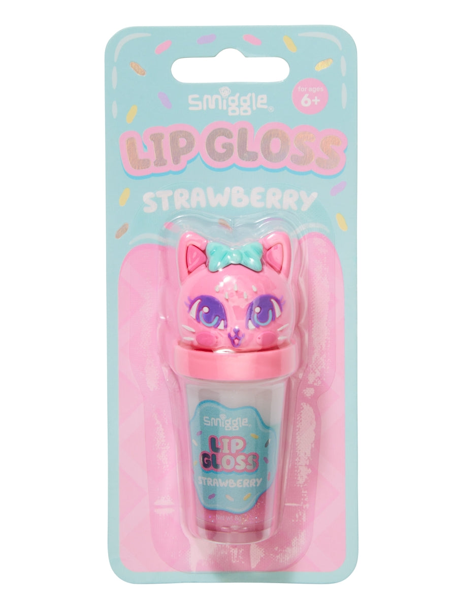 Smiggle - Kids Strawberry Lip Care and Gloss-0