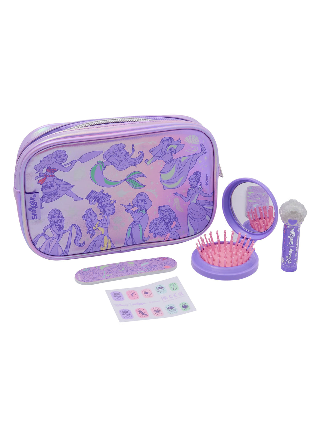 Smiggle - Disney Princess Beauty Care Set and Bag-0