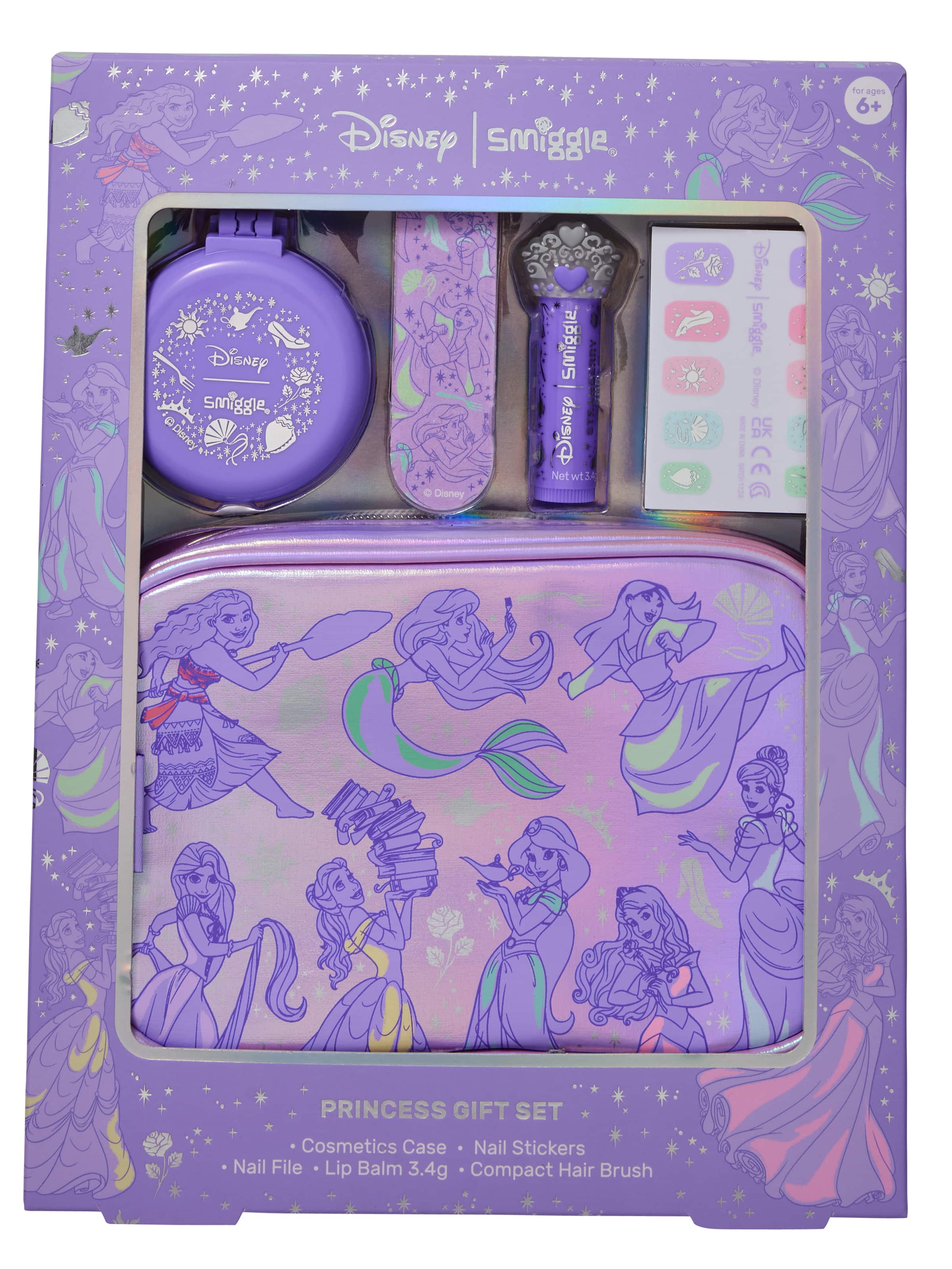 Smiggle - Disney Princess Beauty Care Set and Bag-1